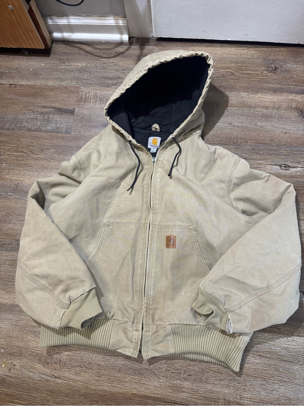 Vintage Sandstone Carhartt Heavy Jacket